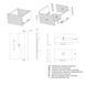 Комплект для шухляди Muller Box profi line 3D L=450 Н=238 антрацит 185362 фото 4