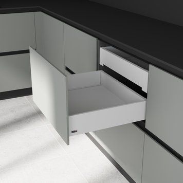 Комплект для шухляди Muller Box profi line 3D L=400 Н=95 білий 185336 фото