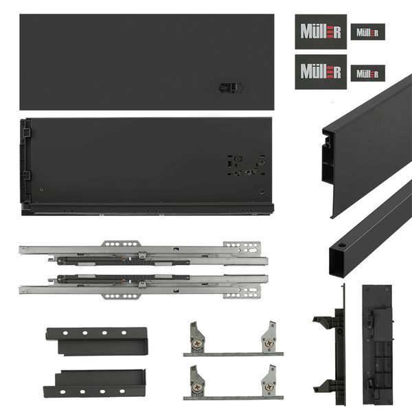 Комплект для внутреннего ящика Muller Box Profi line L=270 Н=178 антрацит 194421 фото