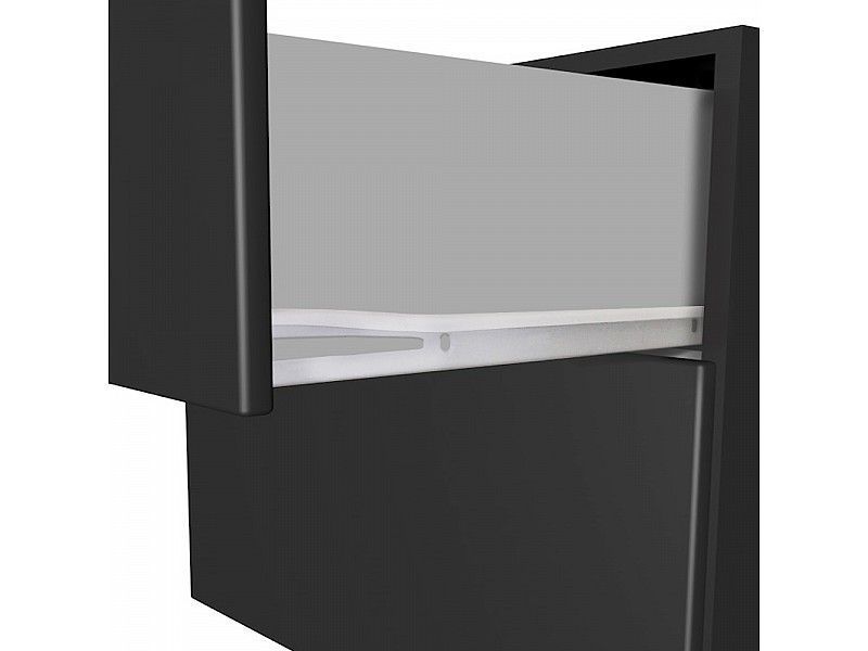 Напрямні Muller роликові L=450 мм для ящиків білі 15226 фото