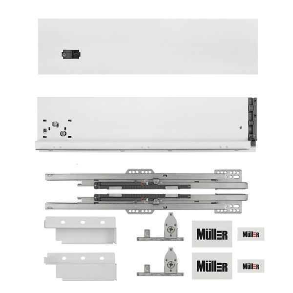 Комплект для шухляди Muller Box profi line 3D L=300 Н=127 білий 185347 фото