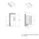 Комплект для внутрішньої шухляди Muller Box profi line 3D L=300 Н=178 білий 194433 фото 4