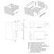 Комплект для ящика Muller Box profi line 3D L=500 Н=178 (+1 рейлинг) белый 194544 фото 4