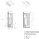 Комплект для шухляди Muller Box profi line 3D L=550 Н=178 (+1 релінг) антрацит 229393 фото 5