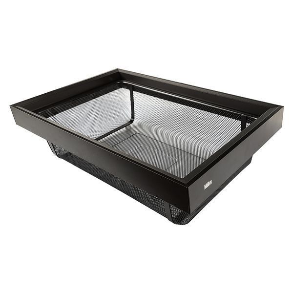 Корзина для белья металлическая сетка 661-695мм Muller ONYX 209012 фото