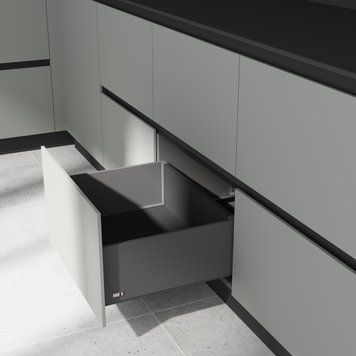 Комплект для шухляди Muller Box profi line 3D L=500 Н=178 антрацит 185391 фото
