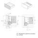 Комплект для ящика Muller Box profi line 3D L=500 Н=95 антрацит 185389 фото 5
